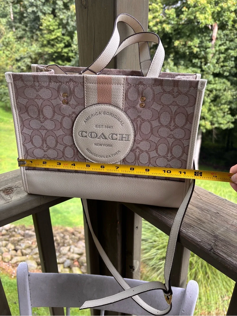 Coach signature print